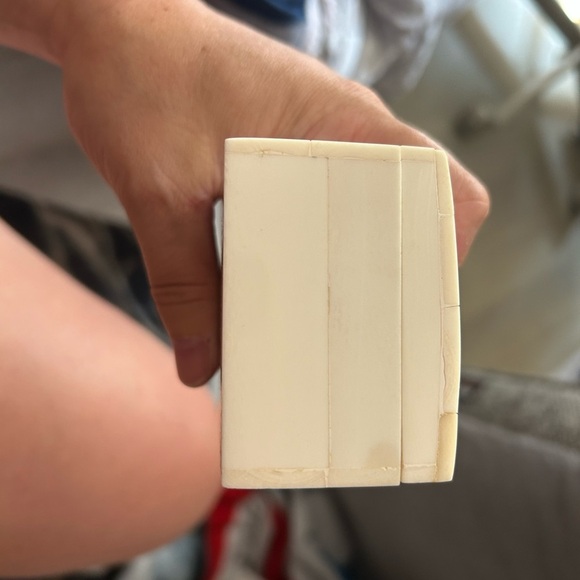 4/$100 brutalist bone Cream Rectangular trinket storage container 🙋♂️ - Picture 6 of 6